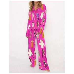 TAYLOR SWIFT 2 PIECE Lon Sleeve Pant PAJAMA LOUNGING SET BY SHESHOW SIZE S NWT*